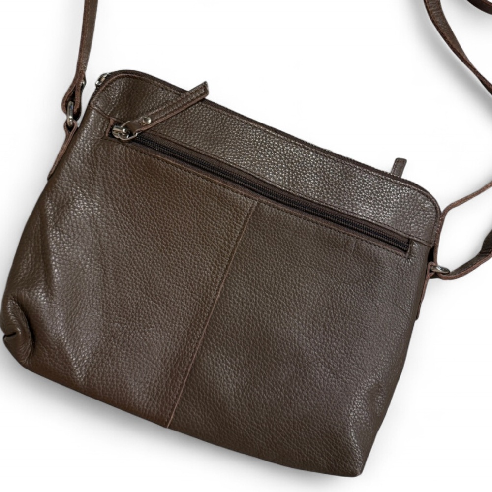 Wise Owl Leather Cross Body Purse - Picture 3 of 6